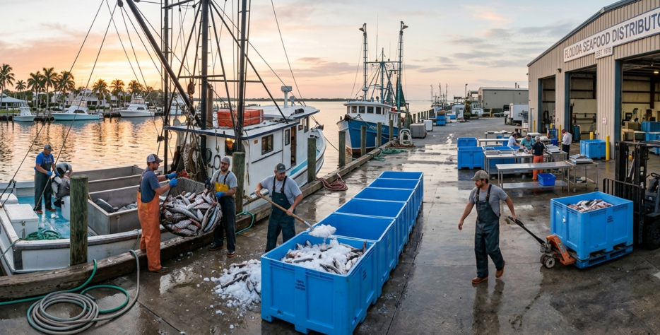 Reliable seafood supply for restaurants, seafood markets, and commercial buyers.